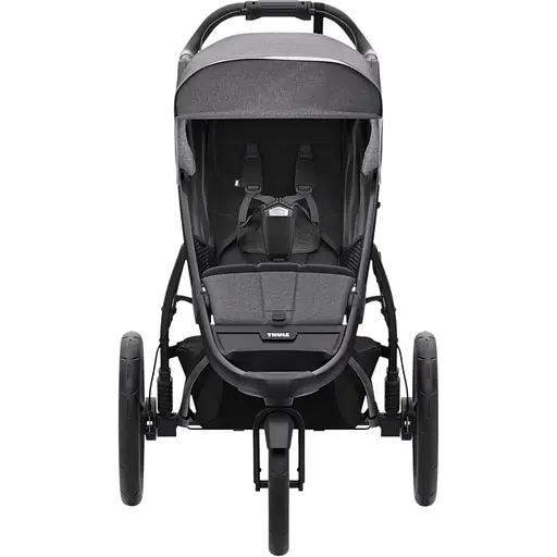 Детская коляска Thule Urban Glide 2 Grey Melange с люлькой (TH 10101965) - фото 4