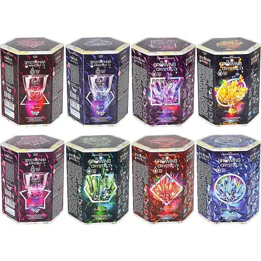 Набір для дослідів Growing Crystal (українською), Danko Toys - фото 9