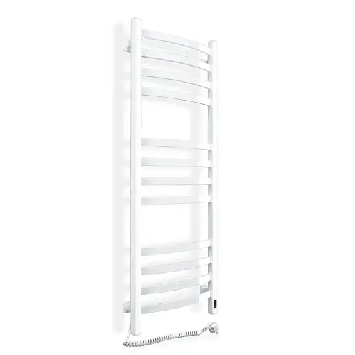 Електрична рушникосушка NAVIN Avalon 480х1200 Біла Sensor (Ліва, 102Вт) - фото 1