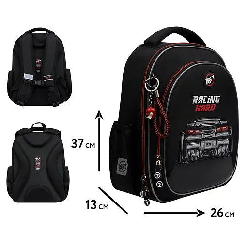 Рюкзак шкільний напівкаркасний Yes Race Day S-109 - фото 2