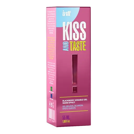 Гель Intt Kiss And Taste Blackberry Kissable Gel 55 мл - фото 3
