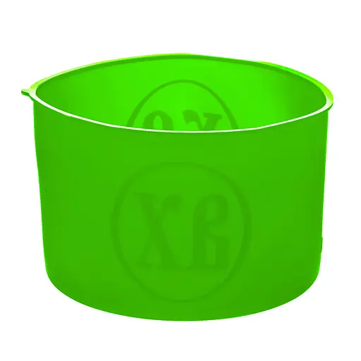 Набір з 3 силіконових форм для випікання великодньої випічки пасхи та пасок (паски) Ø20/12/15 см, A-plus Салатовий 86121 - фото 6