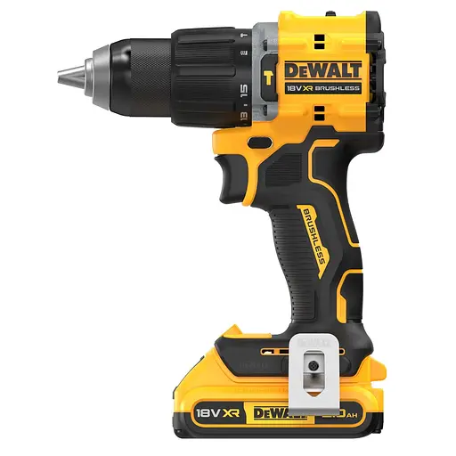 Дриль-шурупокрут DeWalt безщітковий ударний XR Li-Ion 18 В 2 Аг (DCD799D2T) - фото 4