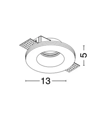 Світильник точковий Cosimo Nova Luce 41826001 - фото 2