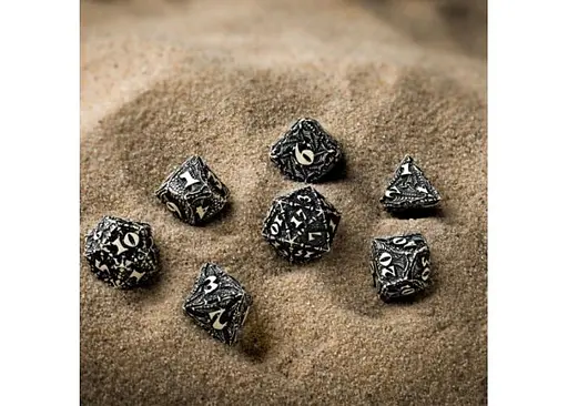 Набор кубиков Dracopolis Dice Set: Scandinavian Blackfang , 7 шт. (SDCP01) - фото 3
