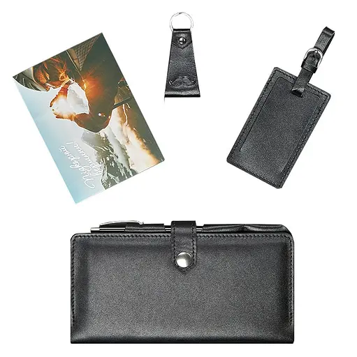 Набор кожаных аксессуаров для путешественника Берлин - фото 5