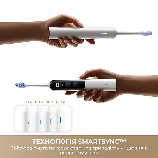 Електрична зубна щітка Mova Fresh 20 Sensus-Black - фото 7