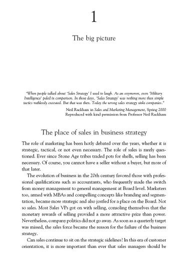 Rethinking Sales Management: A Strategic Guide for Practitioners - фото 7