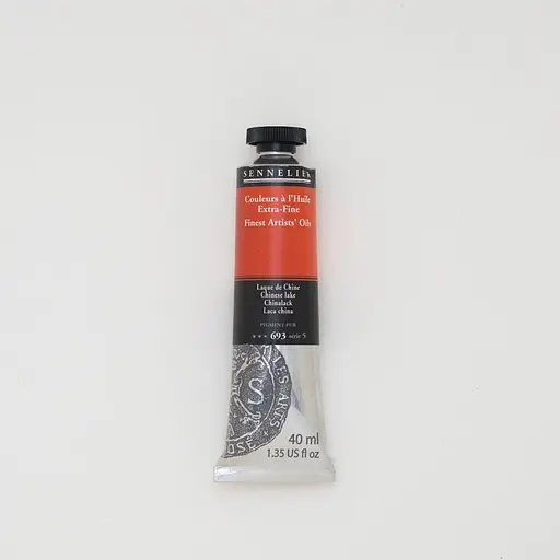 Олійна фарба Sennelier, 40 мл, професійна, S5, Китайський лак (Chinese lake)