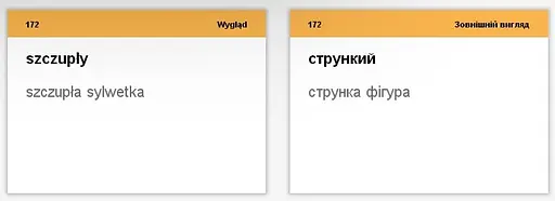 Настольная игра English Student Карточки для изучения разговорного польского языка English Student (укр.) (39122656) - фото 6