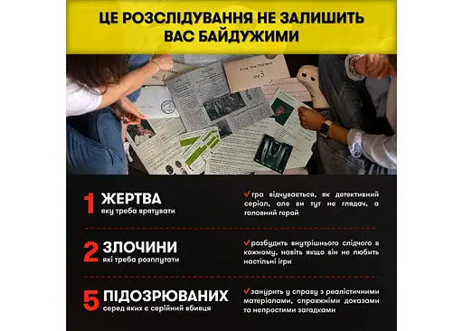 Настольная игра Оrner Спаси за три дня (укр.) (orner-2892) - фото 4