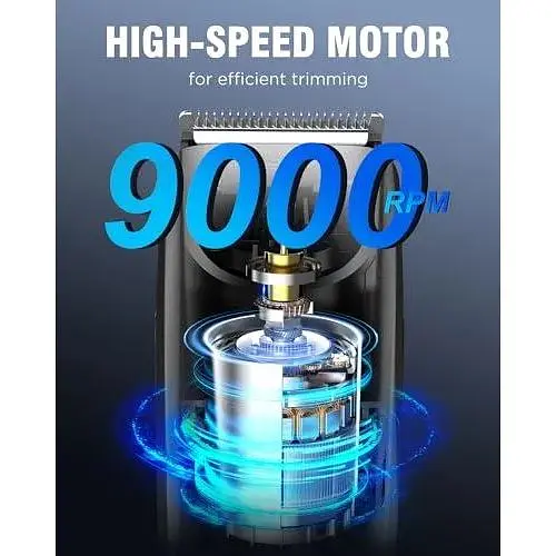 Триммер для бороды для мужчинс колесом для зума (1-10 мм) - фото 6