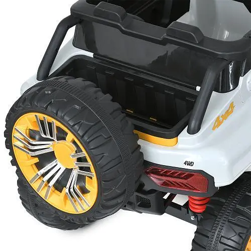 Електромобіль дитячий Bambi Джип M 5821EBLR-1 24V Racer 15 км/год білий - фото 6