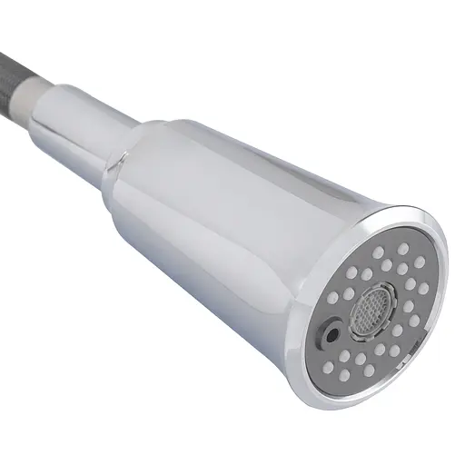 Смеситель для кухни на две воды с гибким изливом Koer KB-72025-01 KR5014 Хром - фото 9