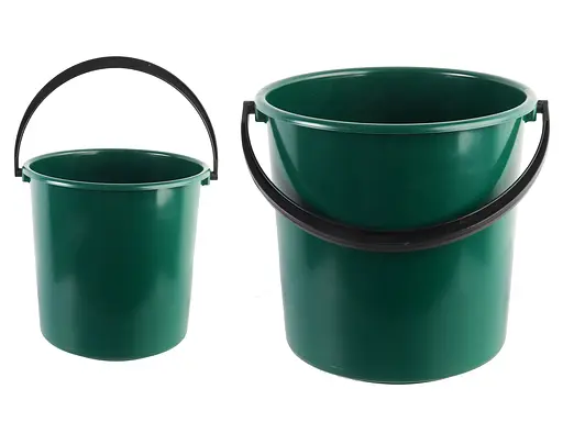 Відро 10 л господарське кольорове (сорт 2)