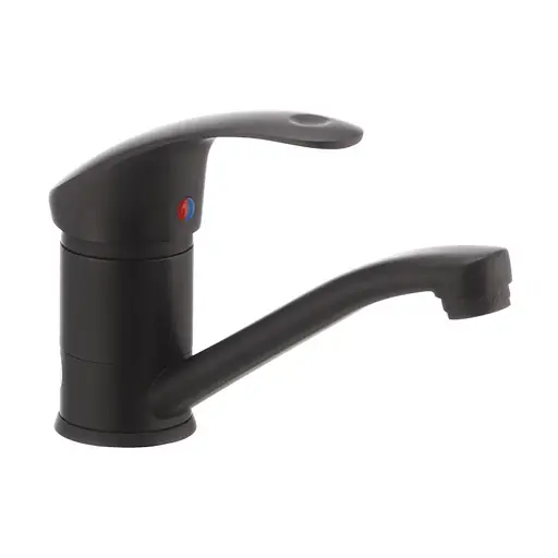 Смеситель для умывальника Haiba Mars 004 HB0249 Черный матовый - фото 1