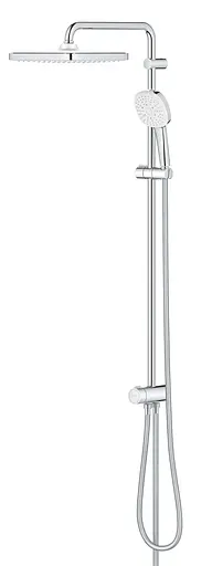 Душева система Grohe Flex Tempesta System з перемикачем настінного монтажу 250 Cube 26694001, Хром - фото 4