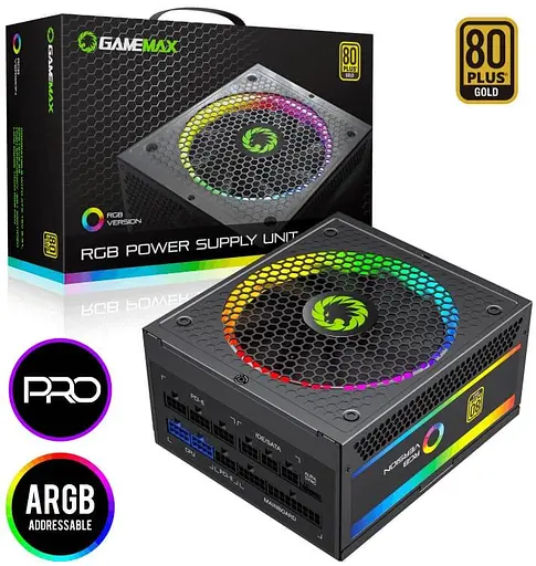 Блок живлення GameMax 750W RGB-750 PRO (RGB-750 PRO) - фото 8