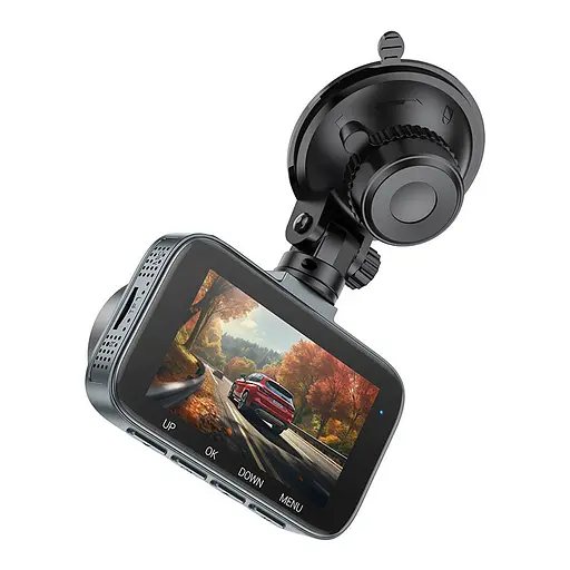 Відеореєстратор Hoco DV5 Driving recorder with 3-inch display Iron gray - фото 5