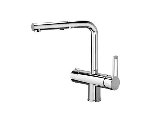 Змішувач для кухні Paffoni Ringo RIN295NO-MET - фото 1