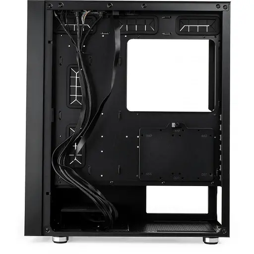 Корпус Vinga Pillar Black (Pillar Black) Без БП - фото 7