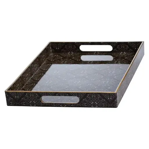 Набір підносів Yiwu HP-HK-14 Mauritania декоративні пластикові 2 шт. - фото 3