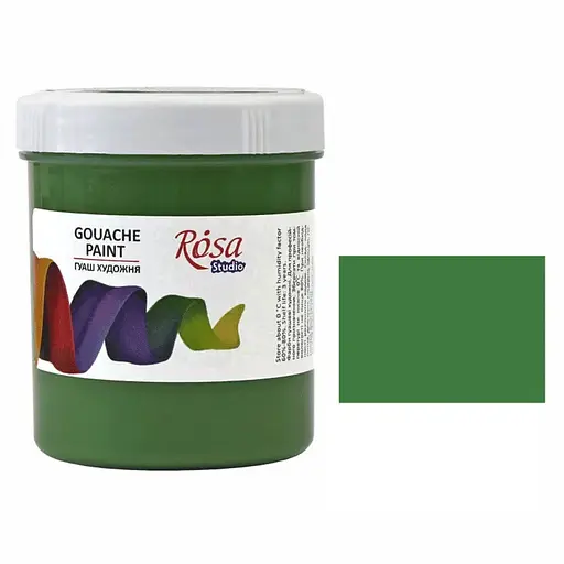 Краска гуашевая Окись хрома (918) 100 мл Rosa Studio