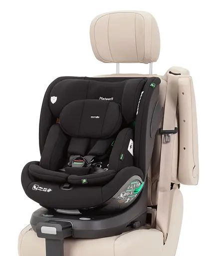 Автокресло Carrello Meteorit CRL-16001 Space Black с поворотом, опорной стойкой - фото 4