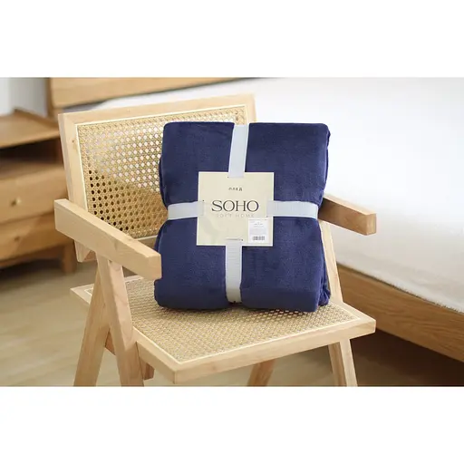 Плед Soho Pappy Dark Blue 150х200 см (1  Pappy Dark Blue) - фото 3