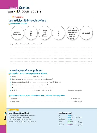 Texto. Niveau 1. Cahier d'activites + CD audio - фото 4
