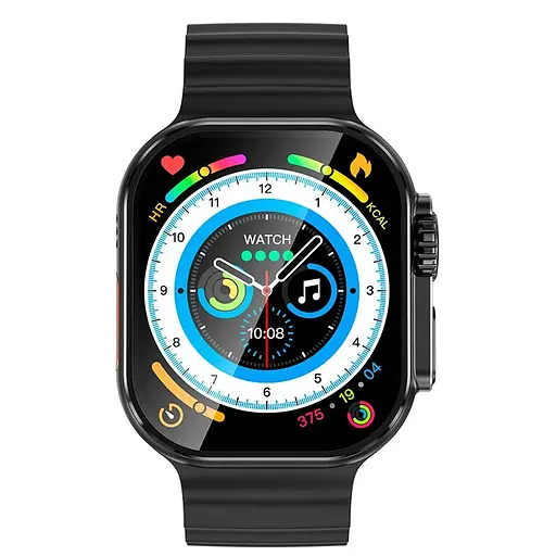 Смарт годинник Hoco Y23 Ultra Smart sports watch чорний - фото 2