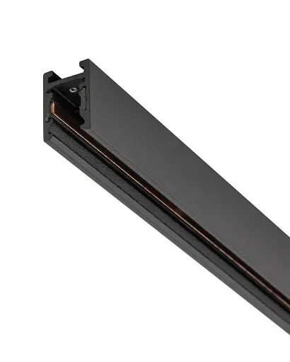 Магнитный шинопровод Nowodvorski 11725 NANO-LVM Track 2m IP20 черный - фото 1