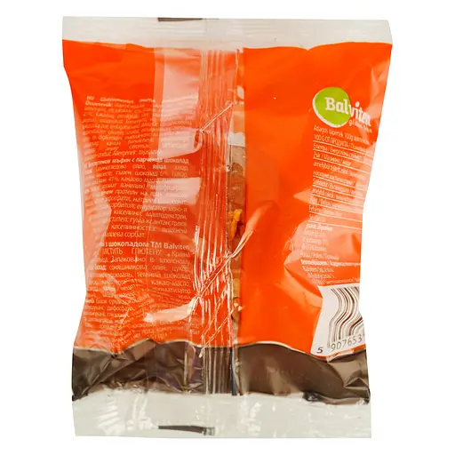 Мафін Balviten з шоколадними краплями без глютена 65 г - фото 2