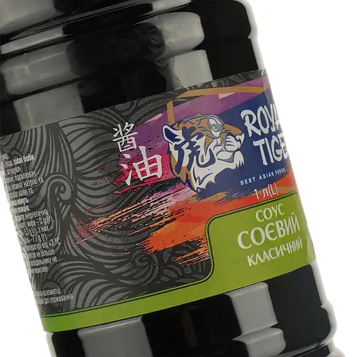 Уцінка. Соус соєвий Royal Tiger Класичний 1 л  - фото 4