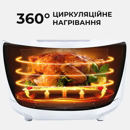 Аэрофритюрница безмасляная Sokany SK-3010 5л электрическая с механическим управлением 1500Вт - фото 7