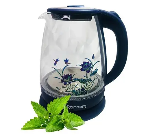 Электрочайник Rainberg RB-998 1.8л 2200Вт Синий - фото 1