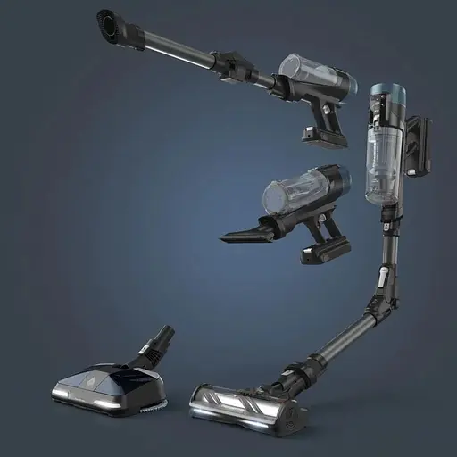 Пылесос Rowenta X-Force Flex 14.80 Animal Aqua беспроводной 240 Вт черно-синий (RH9BC1WO) - фото 8