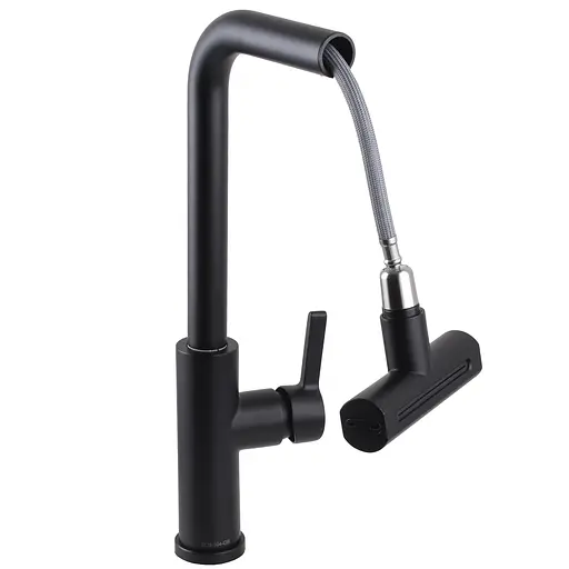 Смеситель для кухни Globus Lux Alpen SBT1-2044-BB Черный матовый - фото 5