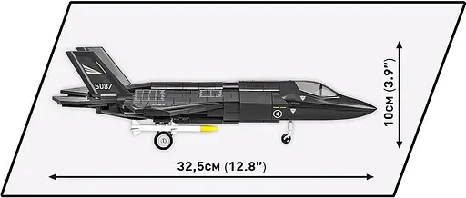 Конструктор COBI літак 1:48 F-35A LIGHTNING II 5831 - фото 5