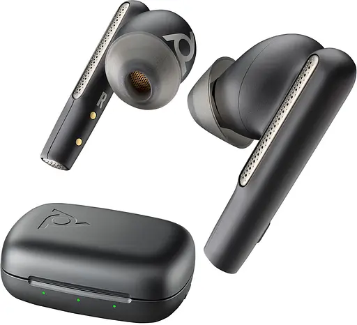 Наушники TWS Poly Voyager Free 60 Earbuds + BT700C + BCHC Black - фото 5