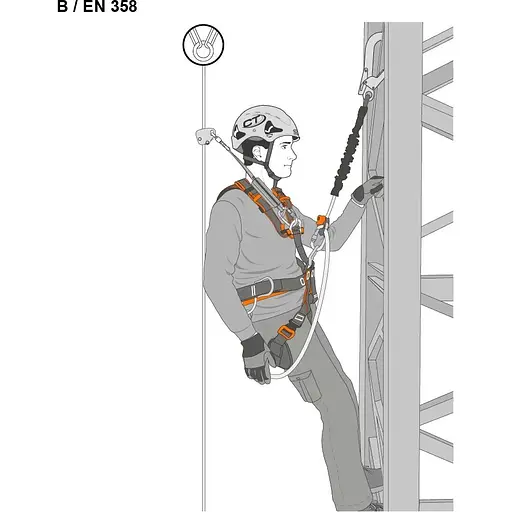 Самостраховка Climbing Technology Finch+ Position Lanyard 15 MT (1053-7L92815H0) - фото 5