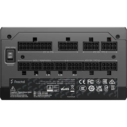 Блок питания Fractal Design Ion+ 2 Platinum 860W (FD-P-IA2P-860-EU) - фото 7