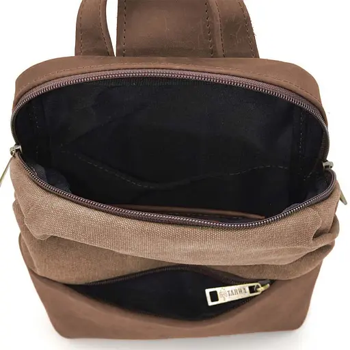 Кожаная сумка-слинг Tarwa 28х22х7 см sum0025530 - фото 7