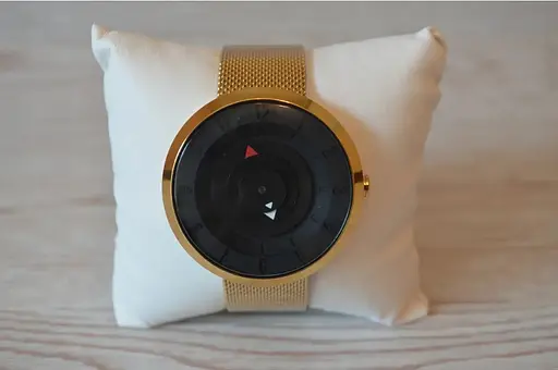 Классические часы Skmei 9174 золотистые - фото 6