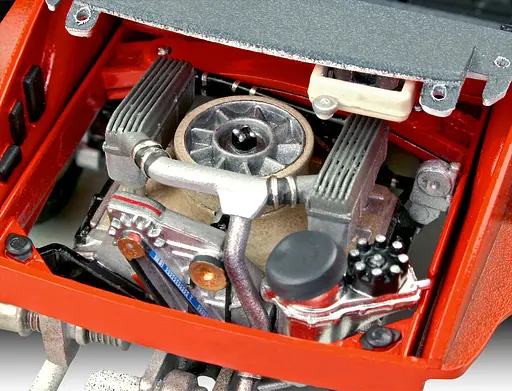 Сборная модель-копия Revell Автомобиль Porsche 934 RSR Jägermeister 1:24 (RVL-07031) - фото 7