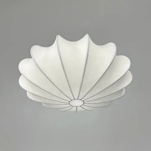 Світильник стельовий із білим полімерним абажуром 50х23 см | Арт. PLC062-500*230 | Line F - фото 5