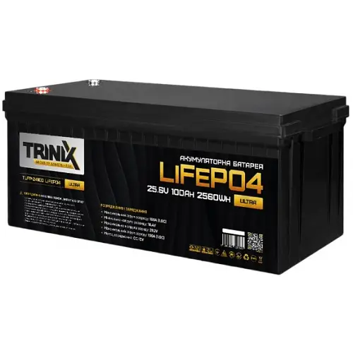Акумулятор Trinix TLFP-24100 Ultra LiFePO4 25.6V 100Ah