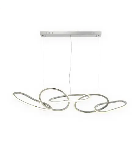 Люстра Romin Rings 1500 silver (хром) - фото 1