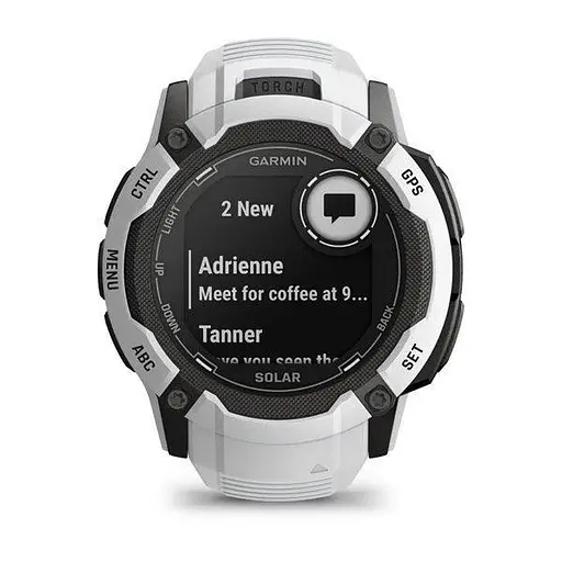 Смарт-годинник Garmin Instinct 2X Solar Whitestone (010-02805-14/04) - фото 7