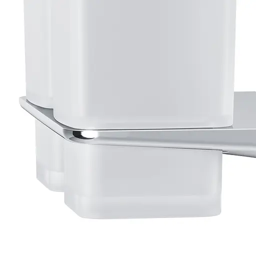 Склянка з настінним тримачем AM.PM Inspire 2.0 подвійна скляна A50A343400 хром - фото 7